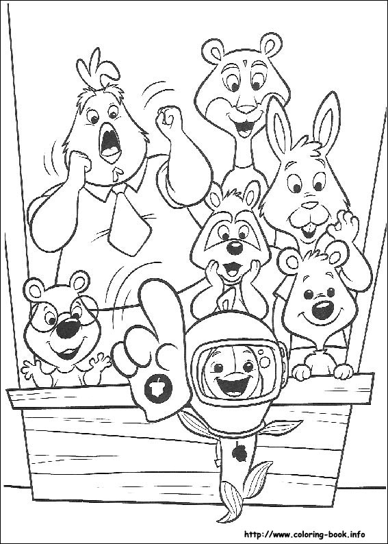 Chicken Little coloring picture